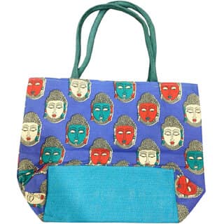 IMAGO womens hand bag Shoulder Bag (Blue, 31 L)