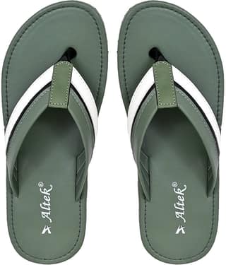 Chappal Wala Green Men's Thong Flip Flop