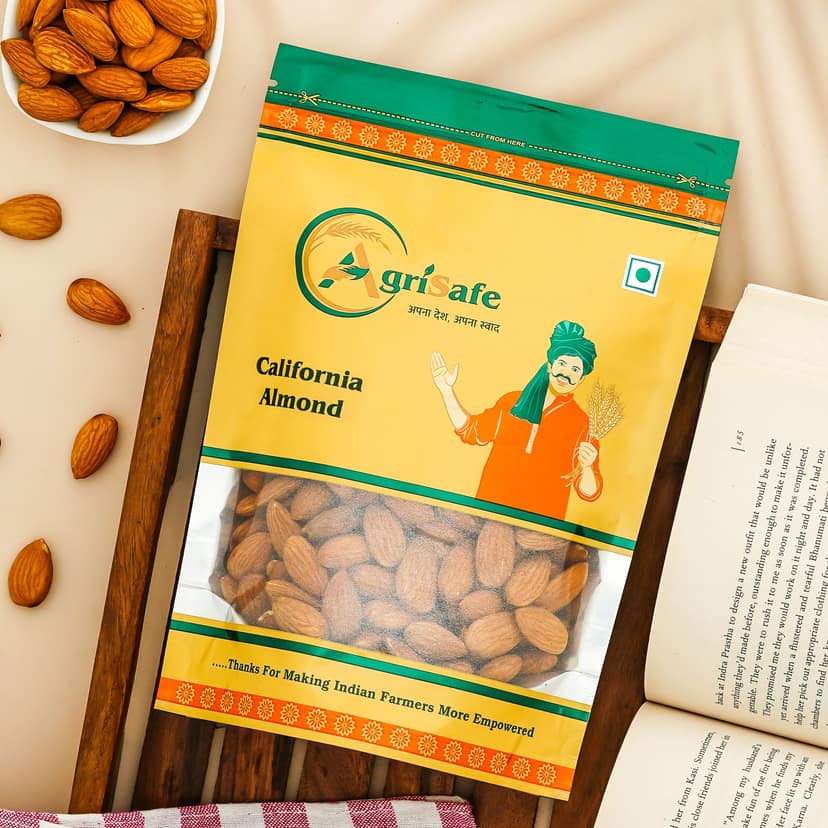 Agrisafe California Almonds 250 gm view 3