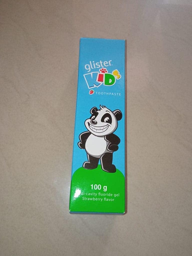 Glister KIDS Toothpaste 100ml white color pack of 1 view 2