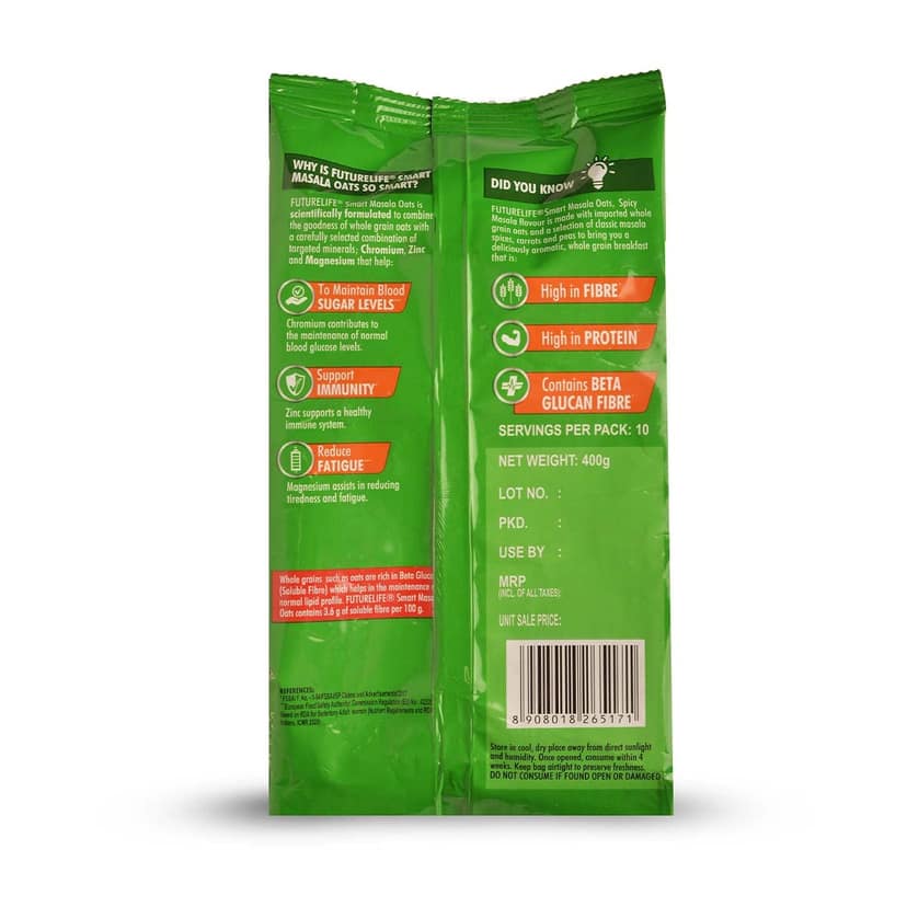 Futurelife Smart Tomato Oats 400 Gms view 2
