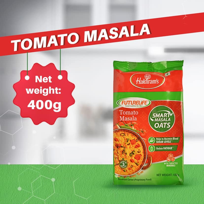 Futurelife Smart Tomato Oats 400 Gms view 5
