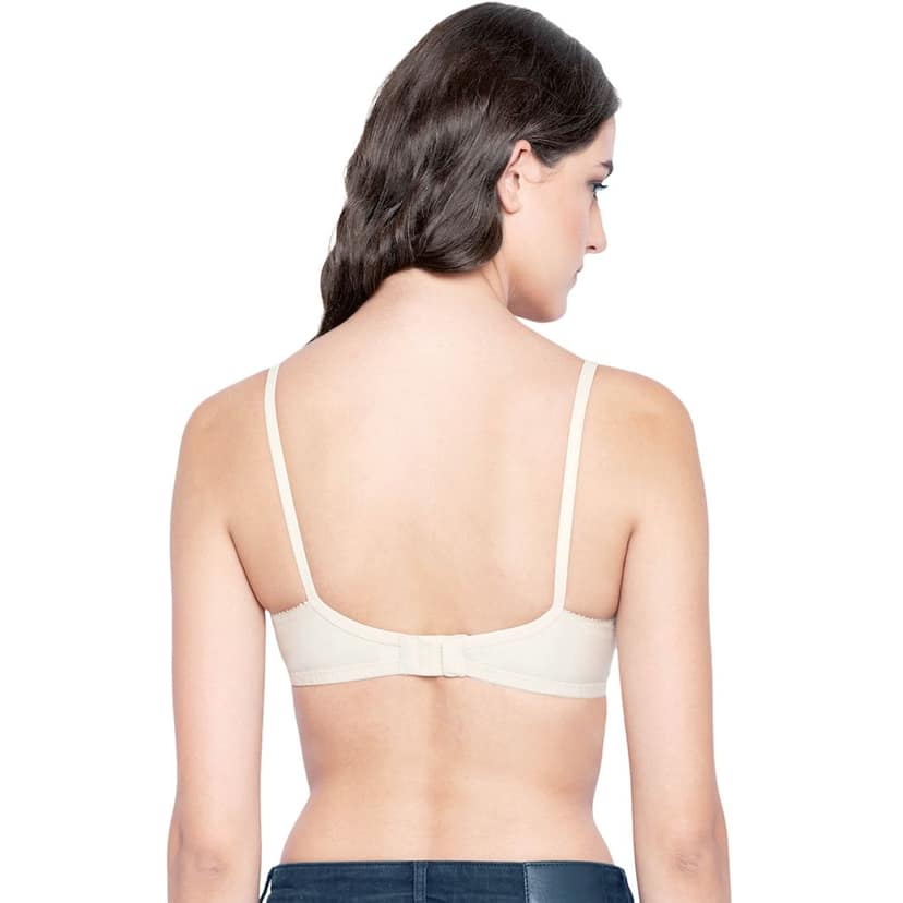 Bodycare Women Cotton Full Coverage Non Padded Regular Bra Pack - 2 E5508BS view 5