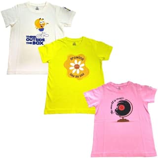 KUCHU New Launch'23 Unisex Tshirt for Boys and Girls- Set of 3|Super Combed Cotton-Modal Fiber|Soft Fabric |Breathable Fabric|Digitally Printed|Unique Design|Vibrant Colour |Half Sleeves |Round Neck