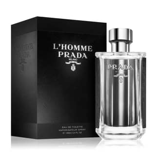 Prada L'Homme Eau De Toilette 100ml for Men Premium Luxury Long Lasting Clean Woody Aromatic Signature Designer Fragrance
