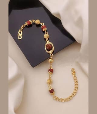 Shivay Fashion Gold Bracelet ( Pack of 7 )