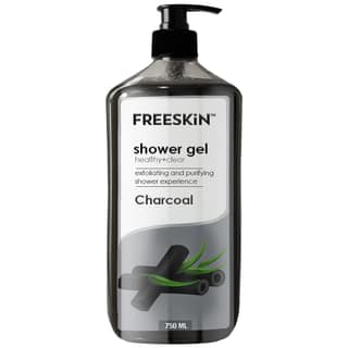 Charcoal Shower Gel 750ml | Deep Cleansing Body Wash with Activated Charcoal