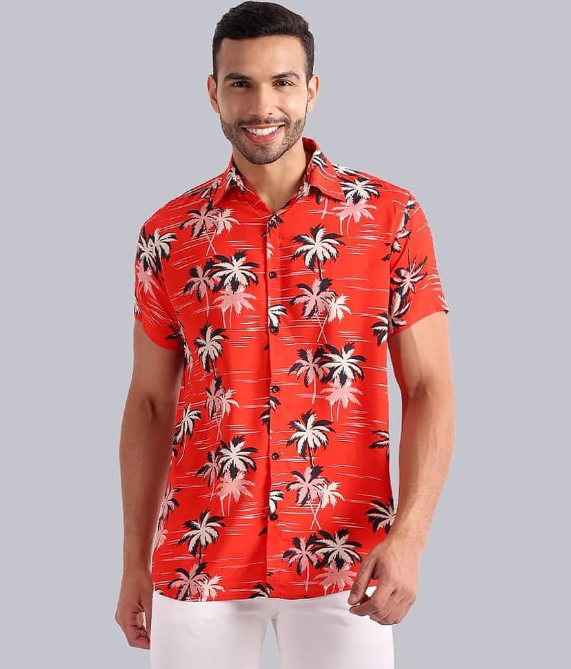 TrendiVastra - Blue Viscose Regular Fit Men's Casual Shirt ( Pack of 1 )