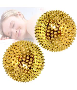 JMALL Acupressure Magnetic Balls (Set of 2) Splat Balls Pack of 2