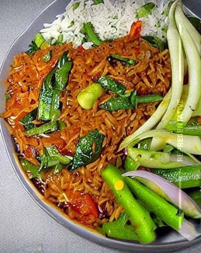 Veg Garlic Basil Rice