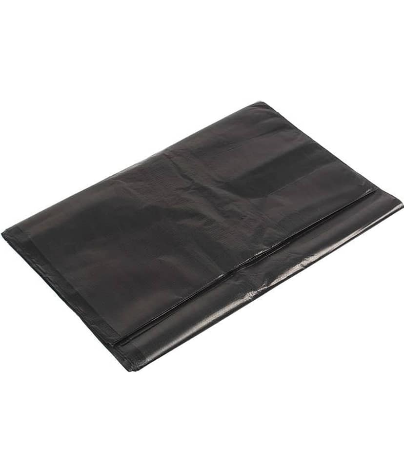 G 1® 100% Recyclable Garbage Bags And Covers - 60 Pieces - Medium Size 19X21 Inch, Black Color view 2