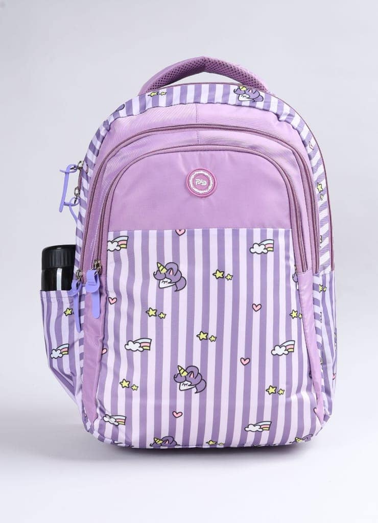 PB Pearlbags Polyester Water Resistant Casual Backpack With Laptop Sleeve For School,college & Office For Boys and Girls,Men & Women