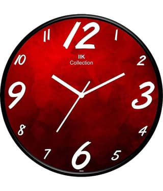 IIK COLLECTION - Circular Analog Wall Clock