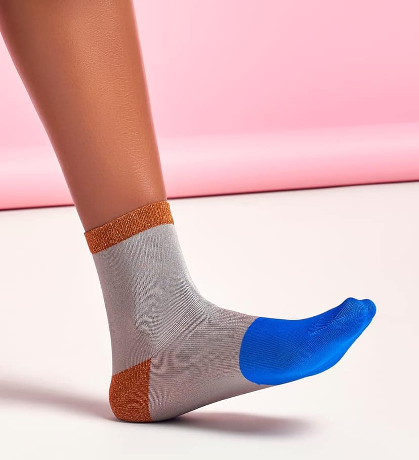 Liza Sparkle Ankle Sock view 3