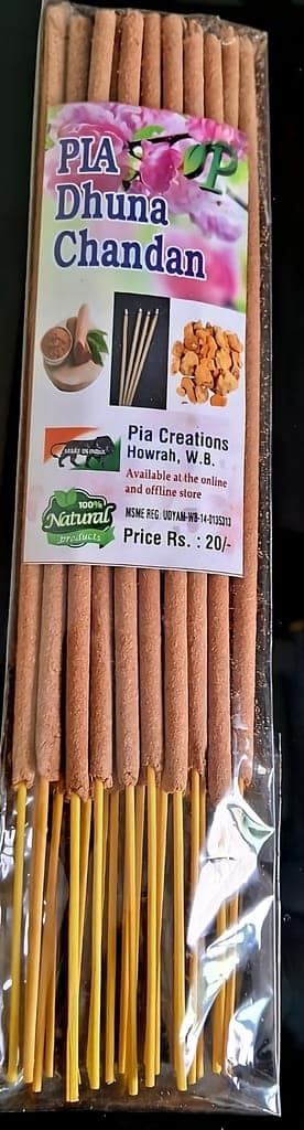 Pia Dhuna Chandan Premium Incense Sticks ( 12 x 01)