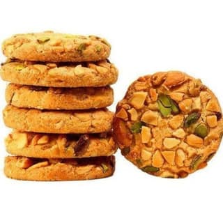 Viharum Global Royal Treat Dryfruits Overloaded Cookies | Premium Almonds, Cashews & Pistachios | Snack