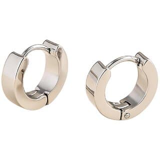 Mens Earring (Huggie Hoop Style)