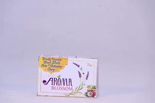 "Aroma Blossom: Purely Organic Hand Made Skin Whitening Soap - 75gm"