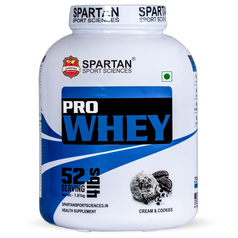 SPARTAN SPORT SCIENCE Pro Whey Protein Powder Concentrate Supplement with 24g Protein, 11g EAA, 5g BCAA, 4g Glutamic Acid | Lean Muscle Building for Men & Women view 2