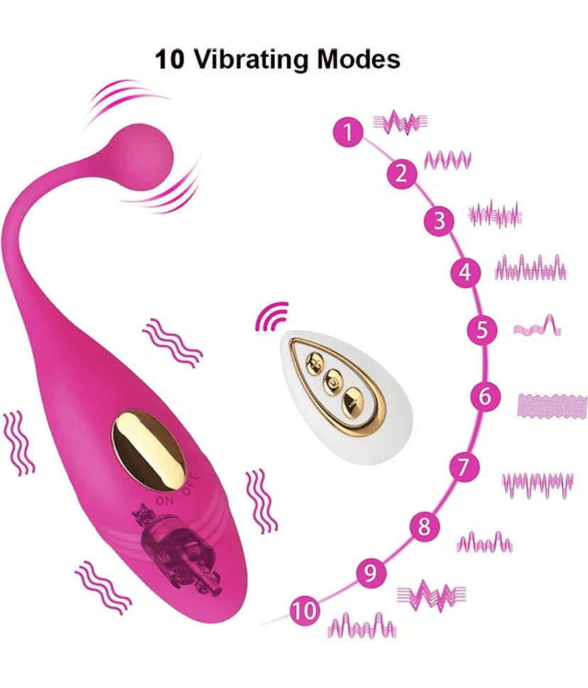 Vibrations Remote Fish Massager Portable Manual Massager view 2