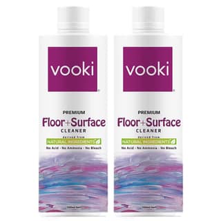 Vooki Ecofriendly Disinfectant Floor & Surface Cleaner, Green Chemistry - 500ml Each (Pack of 2)…