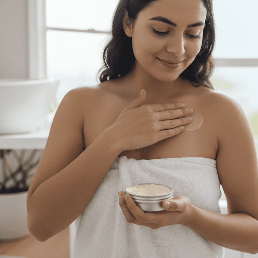 100% Natural Rosemary - Honeysuckle Body Balm view 6