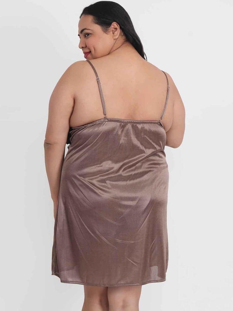 Plus Size Babydoll Bikini Dress for Honeymoon BB40Bm view 6