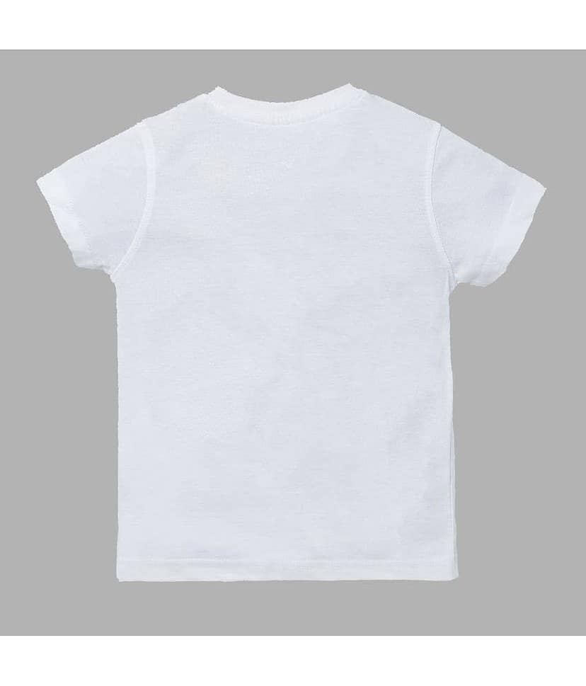 ETCHED DESIGN Pack of 1 Boys Cotton Polo T-Shirt ( Multicolor ) view 3