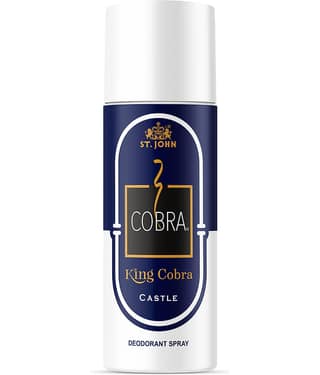 St. John King Cobra Castle Long Lasting Deodorant Spray for Men 150 ml ( Pack of 1 )