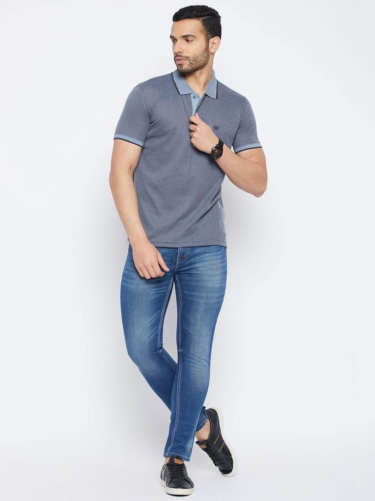 Duke Stardust Men's Half Sleeve Cotton T-shirt view 6