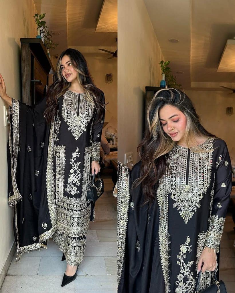 Pink Black Maroon Salwar Kameez Readymade Pakistani Stitched New Indian Ready To Wear Wedding Suit