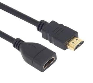 HDMI Extension Cable 2.0 Male to Female,Support 3d,Full HD 1080p, 4K Audio Return Channel - 1M