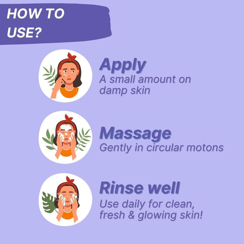HealthBest Kids Multivitamin Face Wash - 100ml with Organic Blueberry - Natural, Non Toxic & Safe - For Normal, Oily & Combination Skin - Tear-Free, Paraben-Free, SLS-Free - Nourishing & Brightening Daily Cleanser view 7
