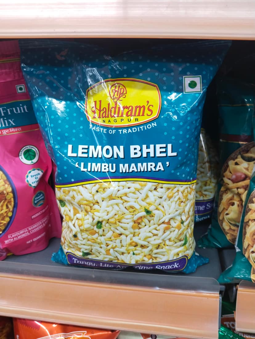 Haldiram's Lemon Bhel Limbu Mamra