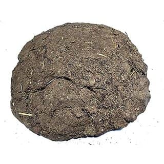 Kesar Zems Cow Dung Cakes Gobar Upla for Hawan and Indian Rituals Dia -5 Pieces