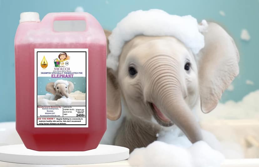 Swacch Shampoo Specially Formulated for Elephant (5 Litre) Strawberry view 2