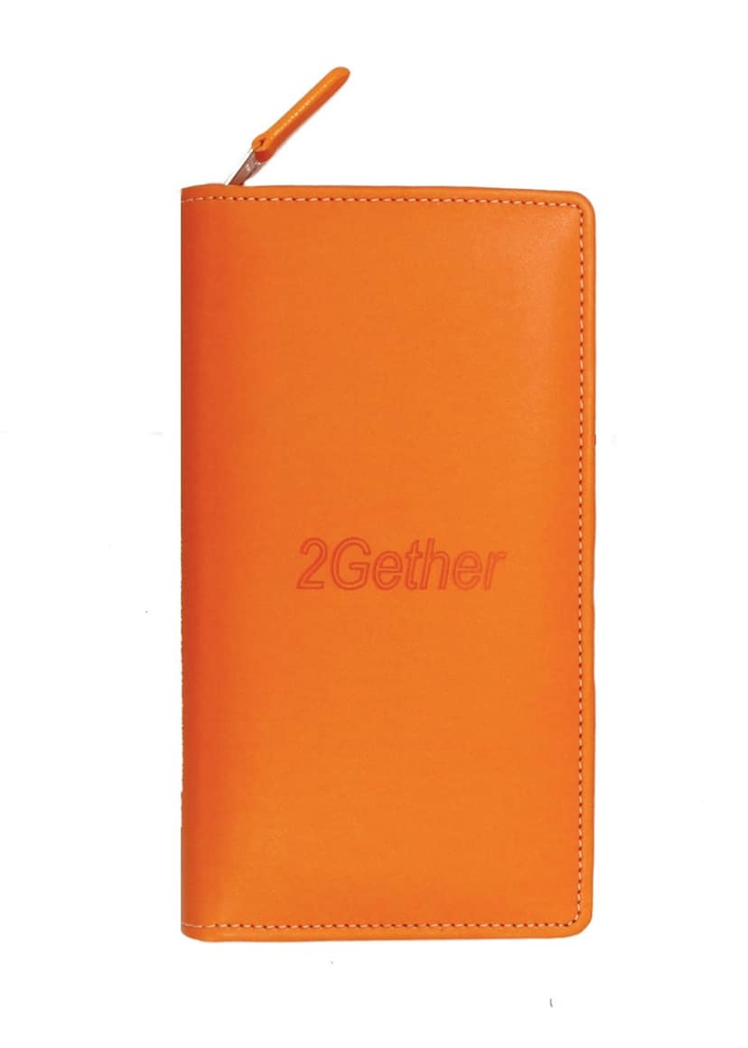 Sukeshcraft RFID Safe Wallet for 4 PASSPORTS 6 Card (Orange) view 2