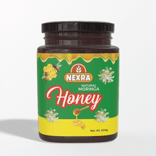 Nexra Moringa Honey 500g | Pure & Natural Sweetener | Rich in Antioxidants & Nutrients | Boosts Energy & Immunity