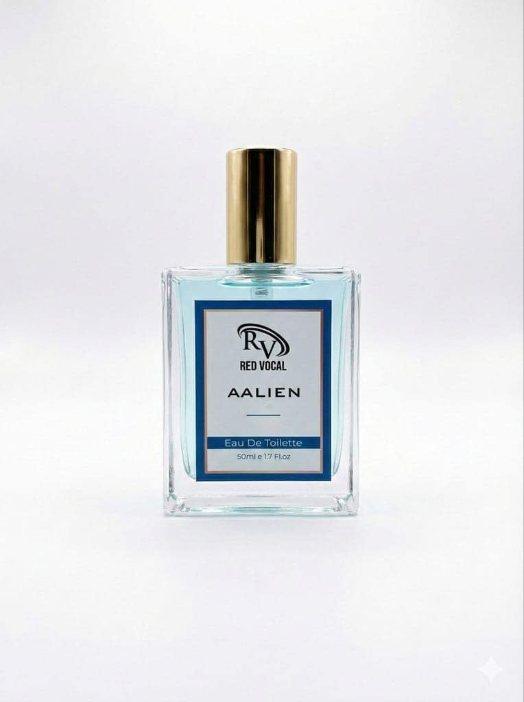 Red Vocal Aalien Eau De Toilette 50ml | Unisex Fresh Citrus, Aromatic & Woody Amber Fragrance | Long-Lasting Perfume view 3
