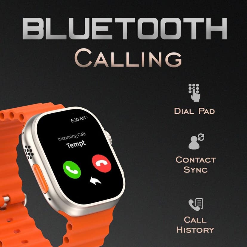 TEMPT Verge Pro Bluetooth Calling Smart Watch view 5
