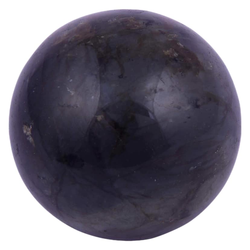 Labradorite Ball Healing Crystal Handcarved Crystal Stone Sphere Ball, Polished Feng Shui Crystal Ball for Reiki, Healing, Vastu(KI_71) by Krishna Impex view 2