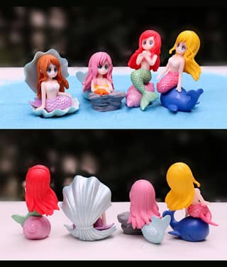 3Mads Couple & Human Figurine 8 cm - Pack of 4