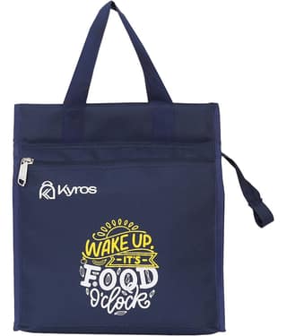 Kyros Blue Polyester Lunch Bag Pack of 1