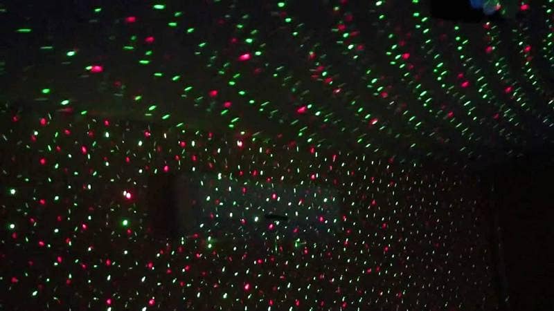 Laser Stage Lighting Projector (Blue) | Dynamic Multi-Color Light Effects | Party & Event Decor view 8