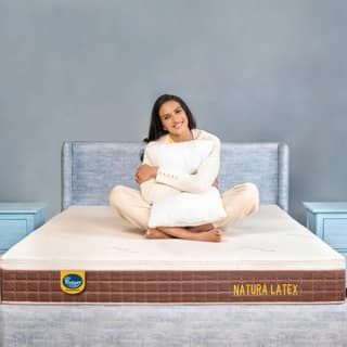 Centuary Mattresses Natura Latex 8 Inch Medium Firm with Copper Gel Foam & Rubberised Coir Mattress