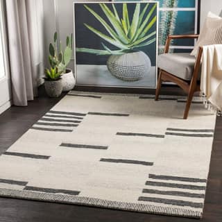 Hand Tufted Granada Beige Wool Rug