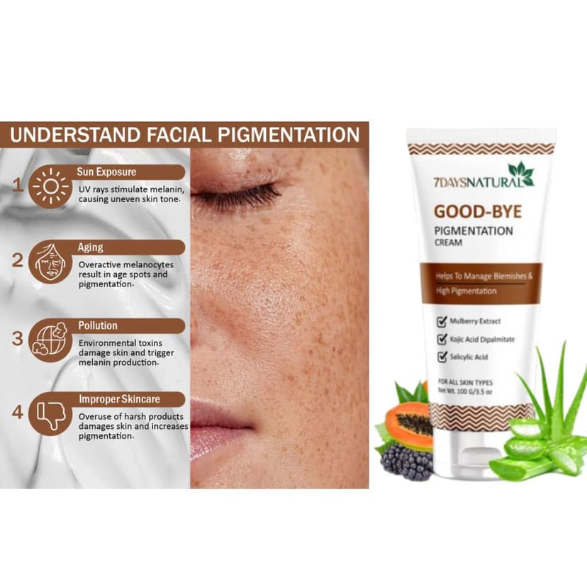 Elegantra Naturavives Dermatologically tested pigmentation cream 100 gm pack of 1 Dark Spots, Brown Spots, Melasma & Hyperpigmentation Treatment view 6