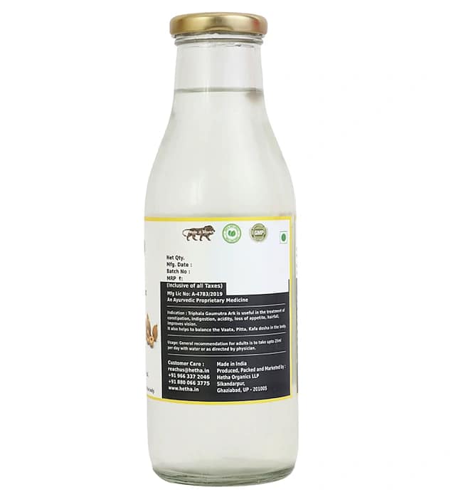 Triphala Gaumutra Ark (Size - 500 ml) by HETHA view 2