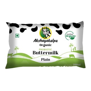 Akshayakalpa Organic Probiotic Buttermilk Plain