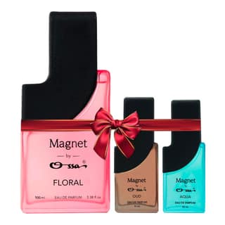 MAGNET FLORAL 100ML, OUD & AQUA EDP, 2 X 15ML